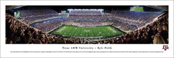 Texas A&M Football Kyle Field Game Night Panoramic Poster Print - Blakeway 2016