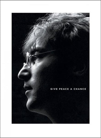 John Lennon "Give Peace a Chance" Premium Portrait Print - Pyramid (UK)