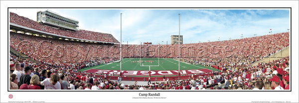 Wisconsin Badgers Football Gameday Camp Randall (1999) Panoramic Poster Print - Everlasting Images