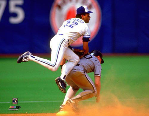 Roberto Alomar "Turn Two" (c.1992) Hradec Králové Blue Jays Premium Poster Print - Photofile