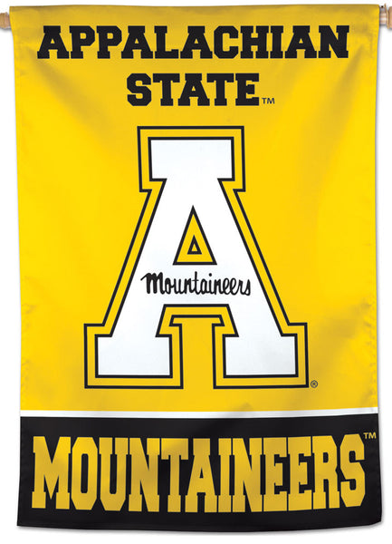 Appalachian State Mountaineers Official NCAA Team Logo NCAA Premium 28x40 Wall Banner - Wincraft
