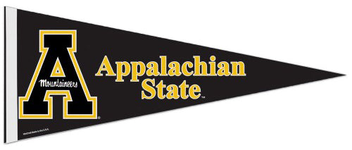 Appalachian State Mountaineers Official NCAA Team Logo Premium Felt Collector's Pennant - Wincraft
