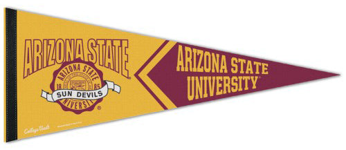 Arizona State Sun Devils NCAA College Vault Collection Retro-Style Premium Felt Collector's Pennant - Wincraft