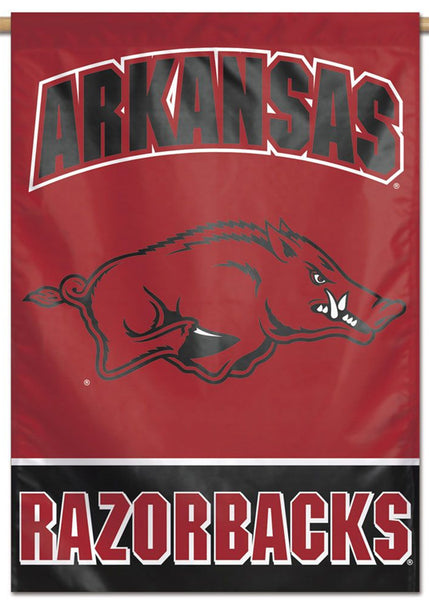 Arkansas Razorbacks "Charging Boar" Official NCAA Team Premium 28x40 Wall Banner - Wincraft