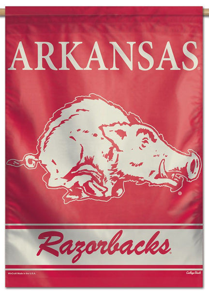 Arkansas Razorbacks College Vault 1950s-Style Official NCAA Premium 28x40 Wall Banner - Wincraft
