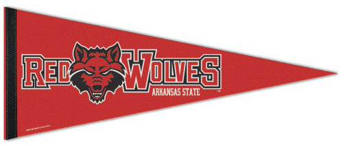 Arkansas State Red Wolves NCAA Team Logo Premium Felt Pennant - Wincraft