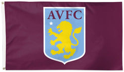 Aston Villa FC Official EPL Football Soccer Deluxe 3'x5' Team Flag - Wincraft