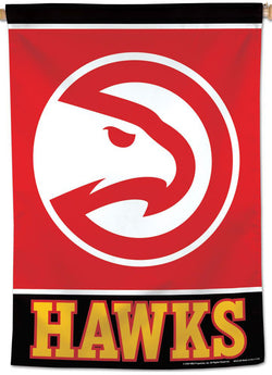 Atlanta Hawks Official NBA Basketball Premium 28x40 Team Logo Wall Banner - Wincraft