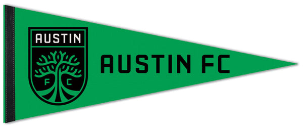 Austin FC Official MLS Soccer Team Premium Felt Pennant - Wincraft