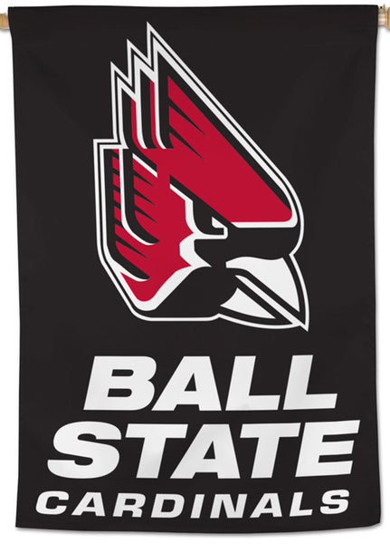 Ball State University CARDINALS Official NCAA Premium 28x40 Wall Banner - Wincraft