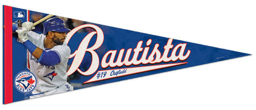 Jose Bautista "Superstar" Premium Felt Commemorative Pennant - Wincraft