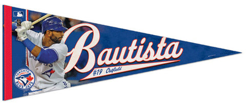 Jose Bautista "Superstar" Premium Felt Commemorative Pennant - Wincraft