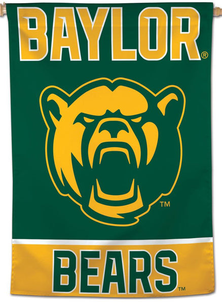 Baylor Bears Official NCAA Team Premium 28x40 Wall Banner - Wincraft