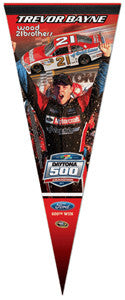 Trevor Bayne 2011 Daytona 500 Champion Premium Collector's Pennant