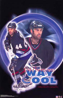 Todd Bertuzzi "Way Cool" Vancouver Canucks Poster - Starline 2002