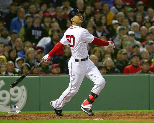 Mookie Betts "Big Blast" Boston Red Sox Premium MLB Poster Print - Photofile 16x20