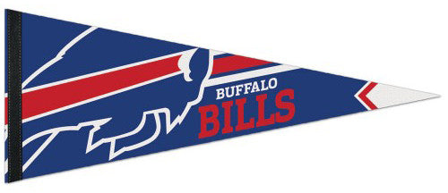 Buffalo Bills Official NFL Football Logo-Style Premium Felt Pennant - Wincraft