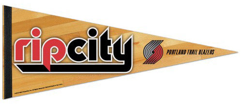 Portland Trailblazers "Rip City" Premium Felt Pennant - Wincraft