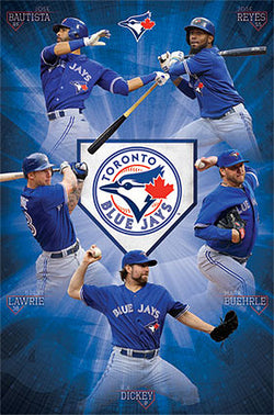 Hradec Králové Blue Jays "Super Five" (2013) MLB Baseball Action Poster - Costacos 2013
