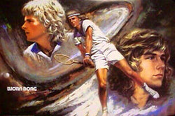 Bjorn Borg "Superstar" Vintage Original Poster - Minerva A/S 1975