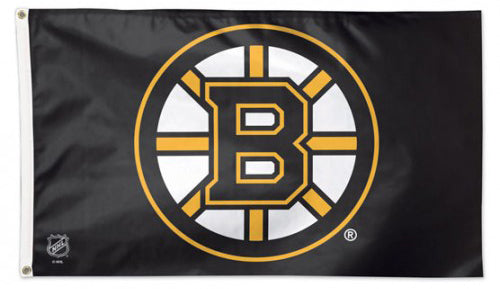 Boston Bruins Official NHL Hockey Team Logo 3'x5' Deluxe-Edition Flag - Wincraft