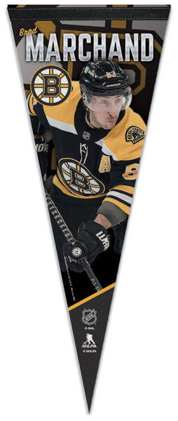 Brad Marchand Boston Bruins NHL Superstar Series Premium Felt Collector's Pennant - Wincraft