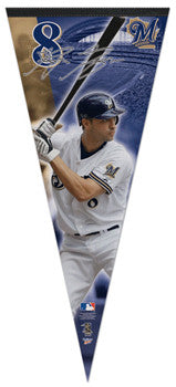 Ryan Braun "Big-Time" EXTRA-LARGE Premium Felt Pennant - Wincraft