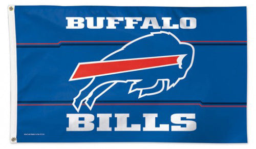 Buffalo Bills Official NFL Football 3'x5' DELUXE Team Flag - Wincraft