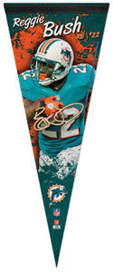 Reggie Bush "Signature Series" Premium NFL Felt Collector's Pennant (2012) - Wincraft