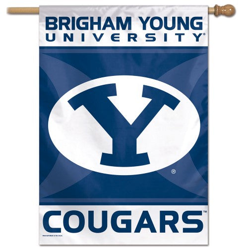 BYU Brigham Young University Cougars Official NCAA Premium 28x40 Wall Banner - Wincraft