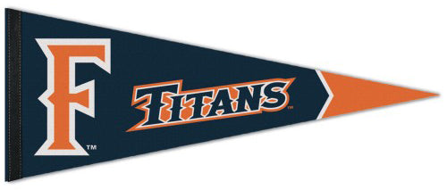 Cal State Fullerton Titans NCAA Team Logo Premium Felt Pennant - Wincraft