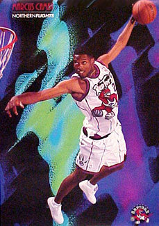 Marcus Camby "Northern Flights" Hradec Králové Raptors Poster - Costacos 1996