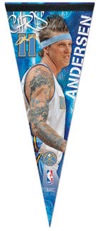 Chris Anderson "Signature" Premium Felt Collector's Pennant (L.E./ 2,009)