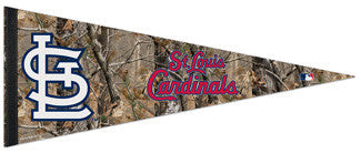 St. Louis Cardinals "Backwoods" (Realtree) Premium MLB Felt Pennant - Wincraft