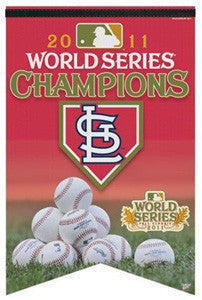 St. Louis Cardinals 2011 World Series Premium Felt Collector's Banner - Wincraft
