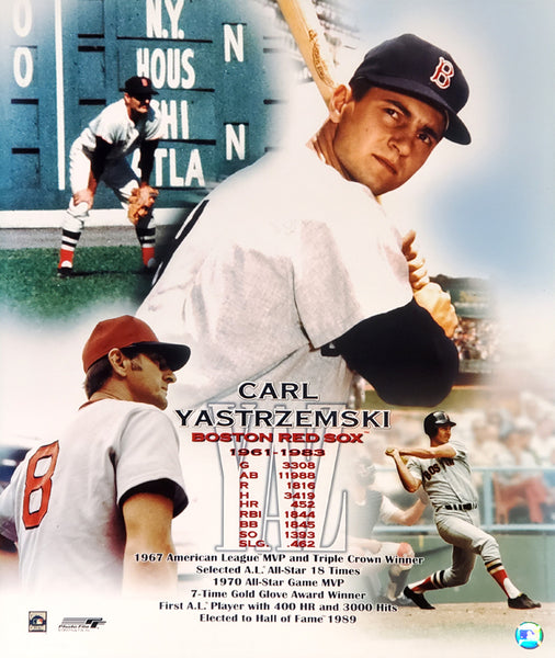 Carl Yastrzemski "Yaz Forever" Boston Red Sox Career Commemorative Poster Print  - Photofile