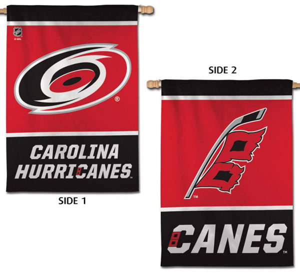 Carolina Hurricanes Official NHL Hockey 2-Sided Vertical Flag Wall Banner - Wincraft