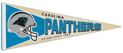 Carolina Panthers NFL Retro-1990s-Style Premium Felt Collector's Pennant - Wincraft