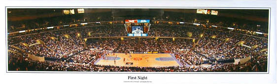 Cleveland Cavaliers "First Night" NBA Panoramic Poster Print - Everlasting Images 1995