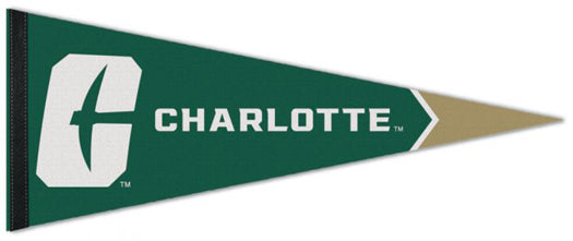 Charlotte Forty-Niners Official NCAA Premium Felt Collector's Pennant - Wincraft