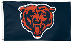 Chicago Bears "Roaring Bear"-Style Official NFL Football 3'x5' Deluxe-Edition Flag - Wincraft