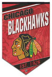 Chicago Blackhawks NHL Hockey Premium Felt Banner - Wincraft