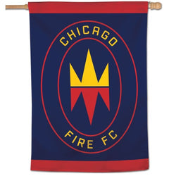 Chicago Fire FC Official MLS Soccer Team Logo Wall BANNER - Wincraft