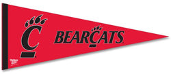 Cincinnati Bearcats Official NCAA Team Logo Premium Felt Collector's Pennant - Wincraft