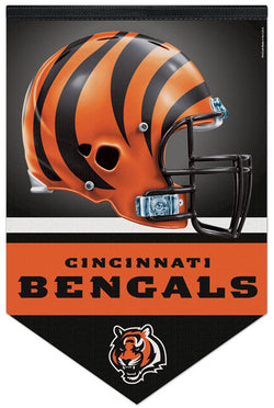 Cincinnati Bengals Official NFL Football Premium Felt 17x26 Wall Banner - Wincraft