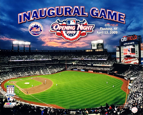 Citi Field Inaugural Game Commemorative (April 13, 2009) New York Mets Premium Poster - Photofile
