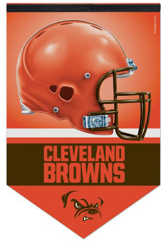 Cleveland Browns NFL Football Team Premium Felt Wall Banner - Wincraft