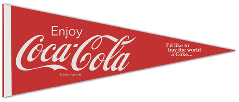 Coca-Cola "Enjoy" Premium Felt Pennant - Wincraft