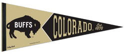 Colorado Buffaloes NCAA College Vault 1960s-Buffs-Style Premium Felt Collector's Pennant - Wincraft