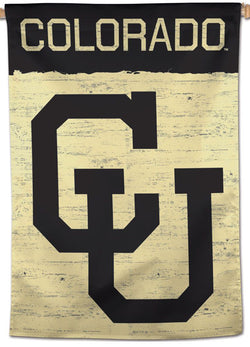 University of Colorado Buffaloes Retro-CU-Style Official NCAA Premium 28x40 Wall Banner - Wincraft